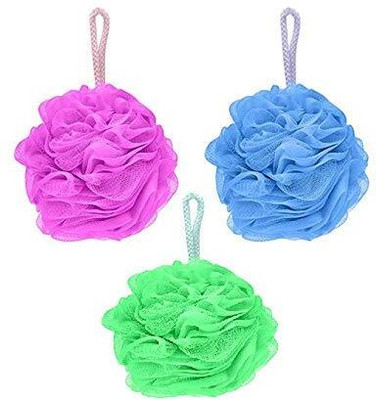 Ajaycollections Loofah(Pack of 3, Multicolor)