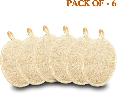 Payro Guard Loofah(Pack of 6, Brown)