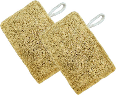 Ecout Loofah(Pack of 2, Brown)