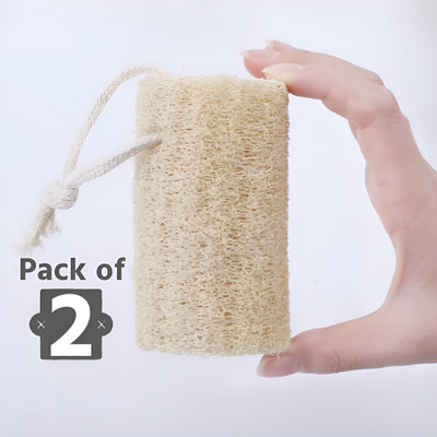 SS520 Loofah(Pack of 2, White)
