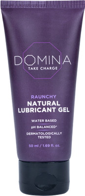 Domina Raunchy Natural Lubricant Gel for Unisex pH Balanced Glycerine Free Lubricant(50 ml)