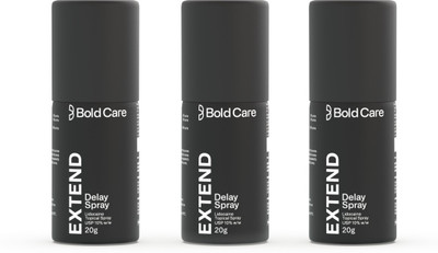 Bold Care Extend Delay Spray for Men -Pack of 3(60 g)