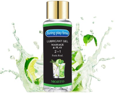 Way Of Pleasure During Play Time 2 in 1 Lubricant Gel For Men & Women Non-Sticky Mojito Flavor Lubricant(50 ml)