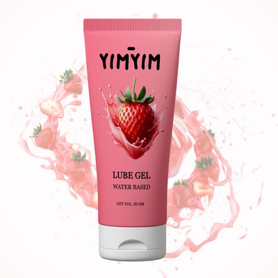Yim Yim Intimate Sensual Gel with Strawberry Long-Lasting Feel Lubricant(50 g)