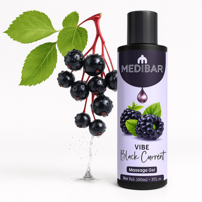 LILIPATI Blackcurrent Flavoured Lubricant Non Sticky Gel 100ml Lubricant __ Lubricant(100 ml)