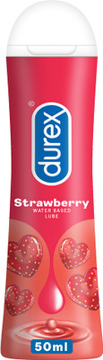 DUREX Lube - Strawberry Flavoured Lubricant(50 ml)