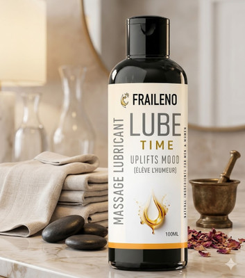 FRAILENO Intimate Lube & Massage oil , Long Last, Non Staining oil Based Lubricant Lubricant(100 g)
