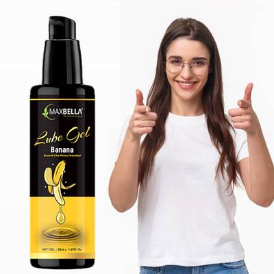 MaxBella Intimate Lube & Massage Gel | Water based lube | Long lasting | Easy on skin Lubricant