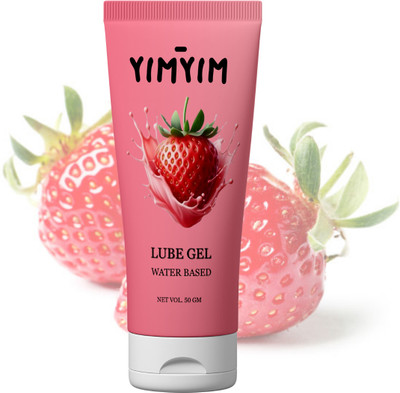 Yim Yim Long-Lasting Smooth Strawberry Lube – Gentle and Tasty Feel Lubricant(50 g)