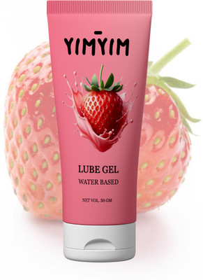 Yim Yim Strawberry Smooth Lube Gel – Long-Lasting & Gentle on Skin Lubricant(50 g)