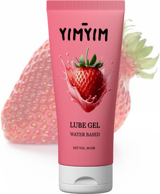 Yim Yim Strawberry Pleasure Lube – Smooth Feel, Long-Lasting Glide Lubricant(50 g)