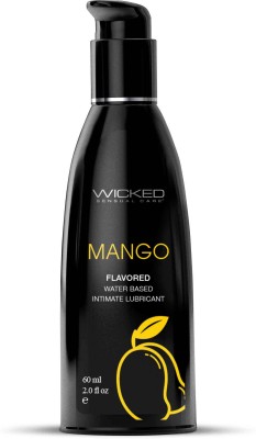 Wicked Aqua Mango Flavoured Water Based Personal Lubricant(60 ml)