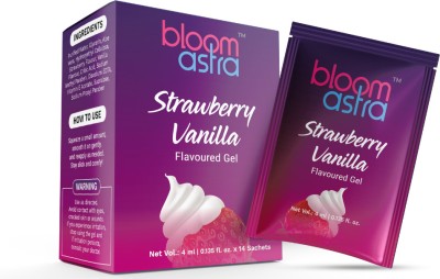 Bloomastra Strawberry Vanilla Flavoured Massage Gel Lubricant(36 ml)