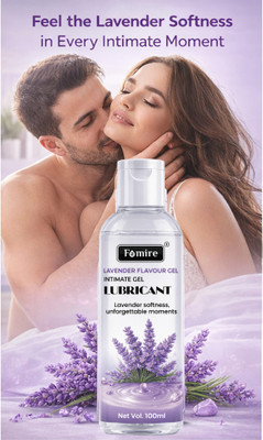 Famire Lube 100ml - Lavender Flavoured Lubricant | Water Based Lubricant(100 ml)