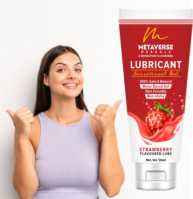 METAVERSE Divine Strawberry Touch Silky Lubricant for Unforgettable Nights Lubricant(50 ml)