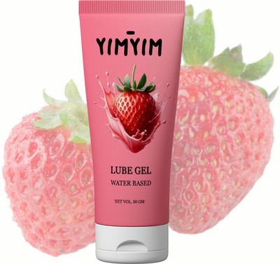 Yim Yim Smooth Strawberry Lube – Long-Lasting & Body Safe Formula Lubricant(50 g)