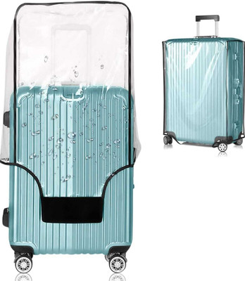 SKYFANCY A2 Luggage Cover for Hard Body Suitcase Trolley Bag Luggage Cover(20, Transparent)