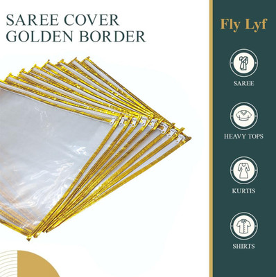 SHREE SANWARIYA CREATIONS yellow single saree cover Poly-canvas Laundry Bag(Yellow)