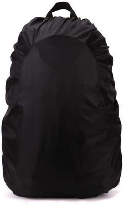 FLOSTRAIN Back cover rain proof Nylon Backpack Rain & Dust Cover Waterproof with Pouch 30L to 60L Laptop Bags Luggage Cover(medium, Black)