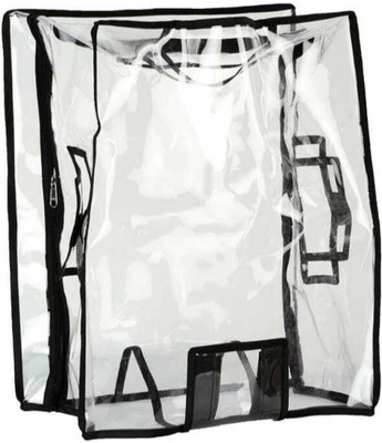 SKYFANCY 20 Inches Transparent Luggage Cover for All Soft/Nylon Body Suitcase Trolley/Wheeler Bag Luggage Cover(20, Transparent)