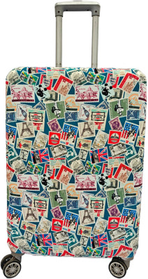 TRENDGROWW Urope life Urope life (Small) Luggage Cover(Small, Multicolor)