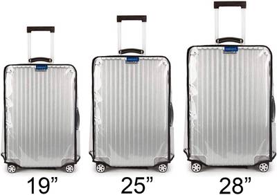 Luggage trolley covers top