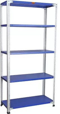 Premier Slotted Angle CRC Sheet 5 Shelves 24 Gauge Shelf-14 Gauge Multipurpose -153672 Luggage Rack