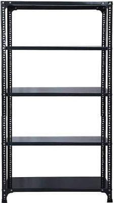 Rackchahiya Angle Rack CRC Sheet 5 Shelves Multipurpose Rack Dimension 12X24x48'' Luggage Rack
