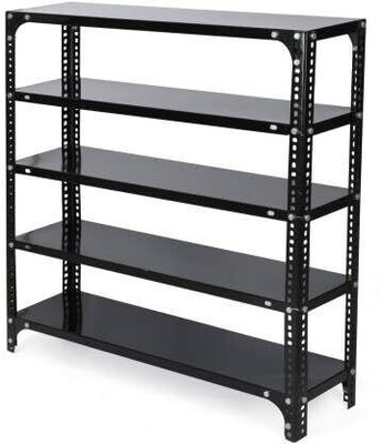 Spacious 5 Shelf Multipurpose Slotted Angle heavy Rack Luggage Rack