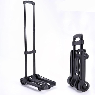 VICHAXAN Portable Folding Trolley - Heavy Duty Structure Utility Cart for Luggage Moving Luggage Trolley(Foldable)