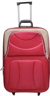 MSQ ENTERPRISE Expandable Suitcase Expandable  Check-in Suitcase 2 Wheels - 24 inch
