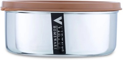 Virtue EXECUTIVE MEDIUM STAINLESS STEEL CONTAINER WITH LID 1 Containers Lunch Box(400 ml)