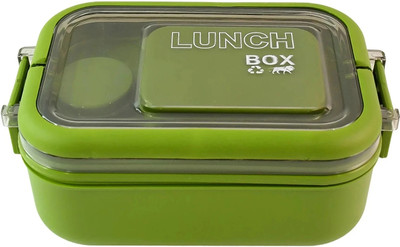 Anudap Magic Lunch Box with Leakproof Compartments (1 Pc) 1 Containers Lunch Box(318 ml)