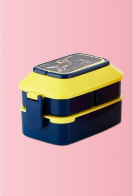SOHAM Lunchbox_3 container_Nevy blue_53 3 Containers Lunch Box(1200 ml)