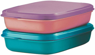 TUPPERWARE MyLunch Liquid Tight Lunch Box 2 Containers Lunch Box (590ml) 2 Containers Lunch Box(590 ml)