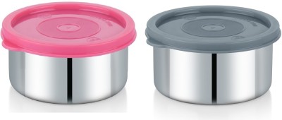 Elexiq Steel, Plastic Utility Container  - 450 ml, 450 ml(Pack of 2, Multicolor)