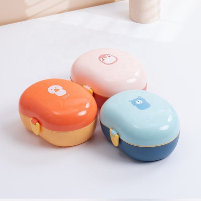 YANSI Plastic leakproof lunch box, mango shape tiffin box 1 Containers Lunch Box(750 ml, Thermoware)