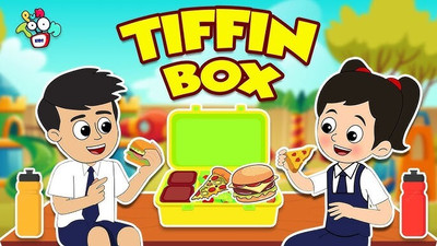 SBE JOY RIDE LUNCH BOX/TIFFIN BOX FOR STUDENTS 2 Containers Lunch Box(850 ml)