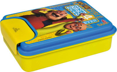 Pratap One Lock 950 Motu Patlu 2 Containers Lunch Box(950 ml)