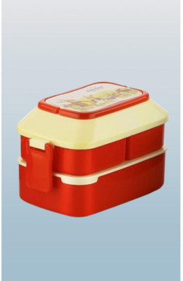 Sinternationai Lunchbox_3 container_Red_39 3 Containers Lunch Box(1200 ml)