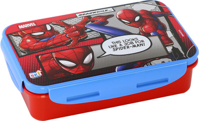 SKI Marvel Spiderman 3- Lock & Seal 800 - 2 Containers Lunch Box(700 ml)