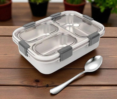 HPHCRAFTT Stainless_Steel_Lunch box_A47 3 Containers Lunch Box(1001 ml)