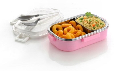 seion kitchenwear Insulated Lunch Box With 2 Spoons for ( School / Office ) 2 Containers Lunch Box(700 ml, Thermoware)