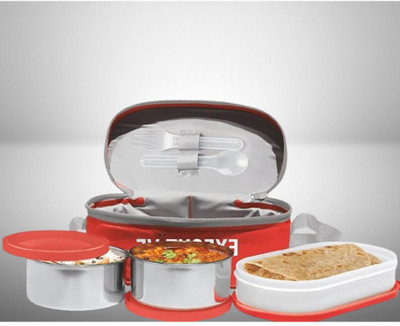 IDEAL PRIME SS2 LB_827 3 Containers Lunch Box(1000 ml, Thermoware)