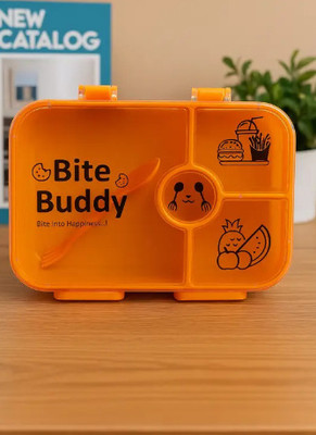 THE DUBEY STORE BITE BUDDY LUNCH BOX PLASTIC || 3 Containers Lunch Box(1200 ml)