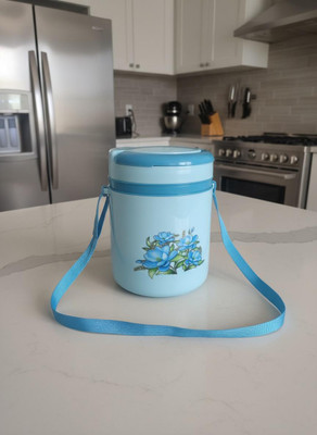 samrat royal Insulated Blue Royal Club Lunch Box 3 +1 3 Containers Lunch Box(875 ml, Thermoware)