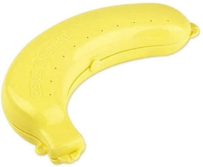 TechTrave anana Guard Case – Reusable Fruit Protector with Vent Holes Pack of 2 2 Containers Lunch Box(200 ml, Thermoware)