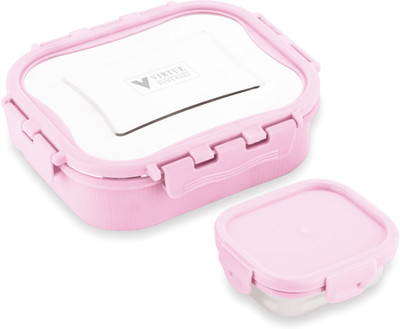 VIRTUE HOMEWARE COOL TOUCH MEDIUM 2 PCS SET (650&150 ML) 2 Containers Lunch Box(800 ml, Thermoware)