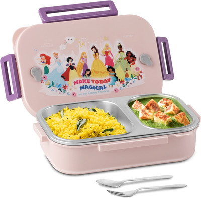 JAYPEE TOONBOX PRINCESS Lunch Box with 2 compartment for School Goer Gifting Multiuse 1 Containers Lunch Box(520 ml)