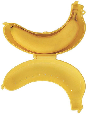 kavyansh Banana Case Fruit Case 2 Containers Lunch Box(200 ml)